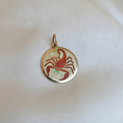 Vibrant Enamel Scorpio