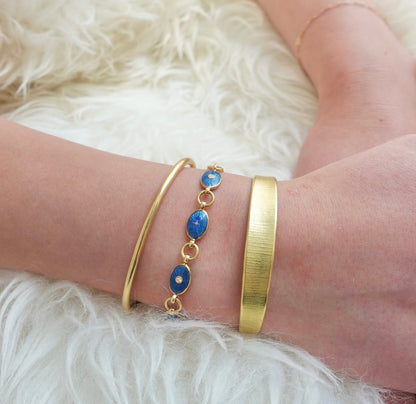 18k Fabergé Enamel Bracelet